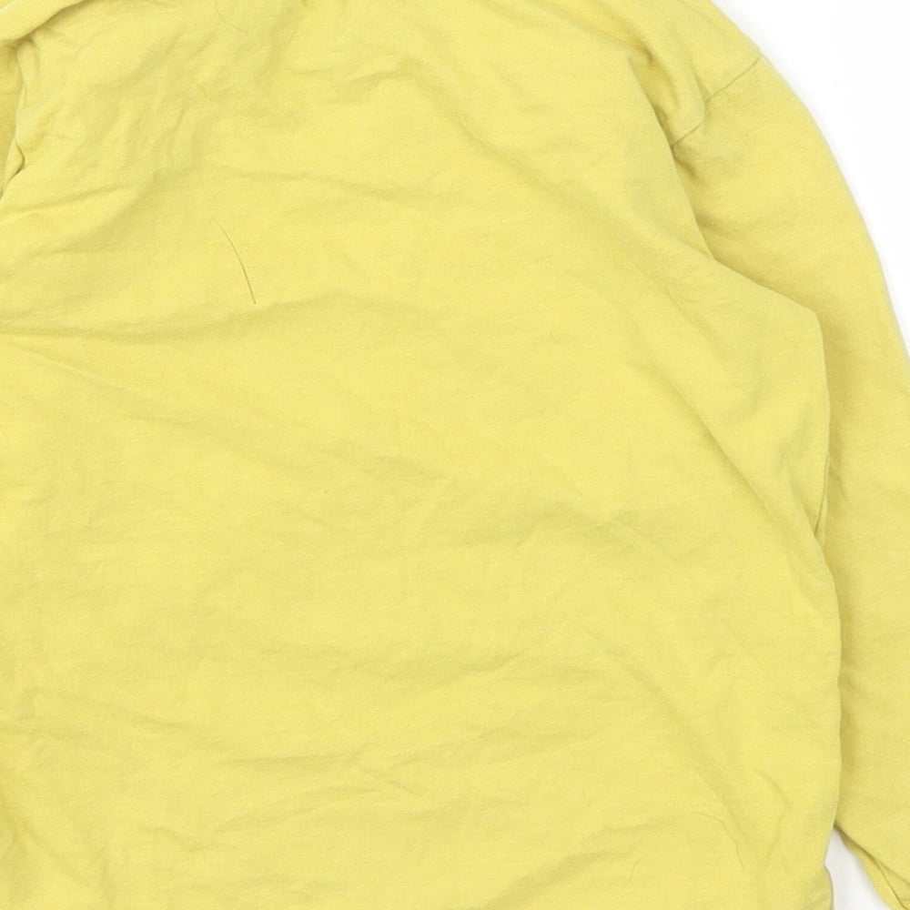 Nutmeg Boys Yellow Animal Print  Basic T-Shirt Size 4-5 Years