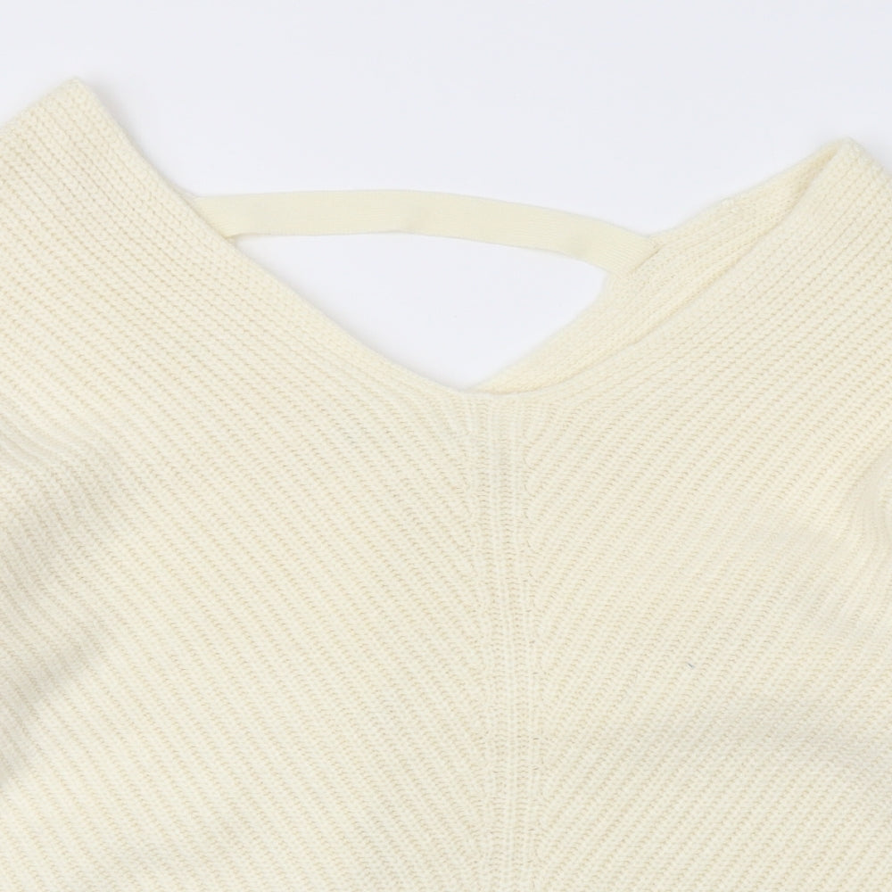 New Look Womens Ivory   Pullover Jumper Size M