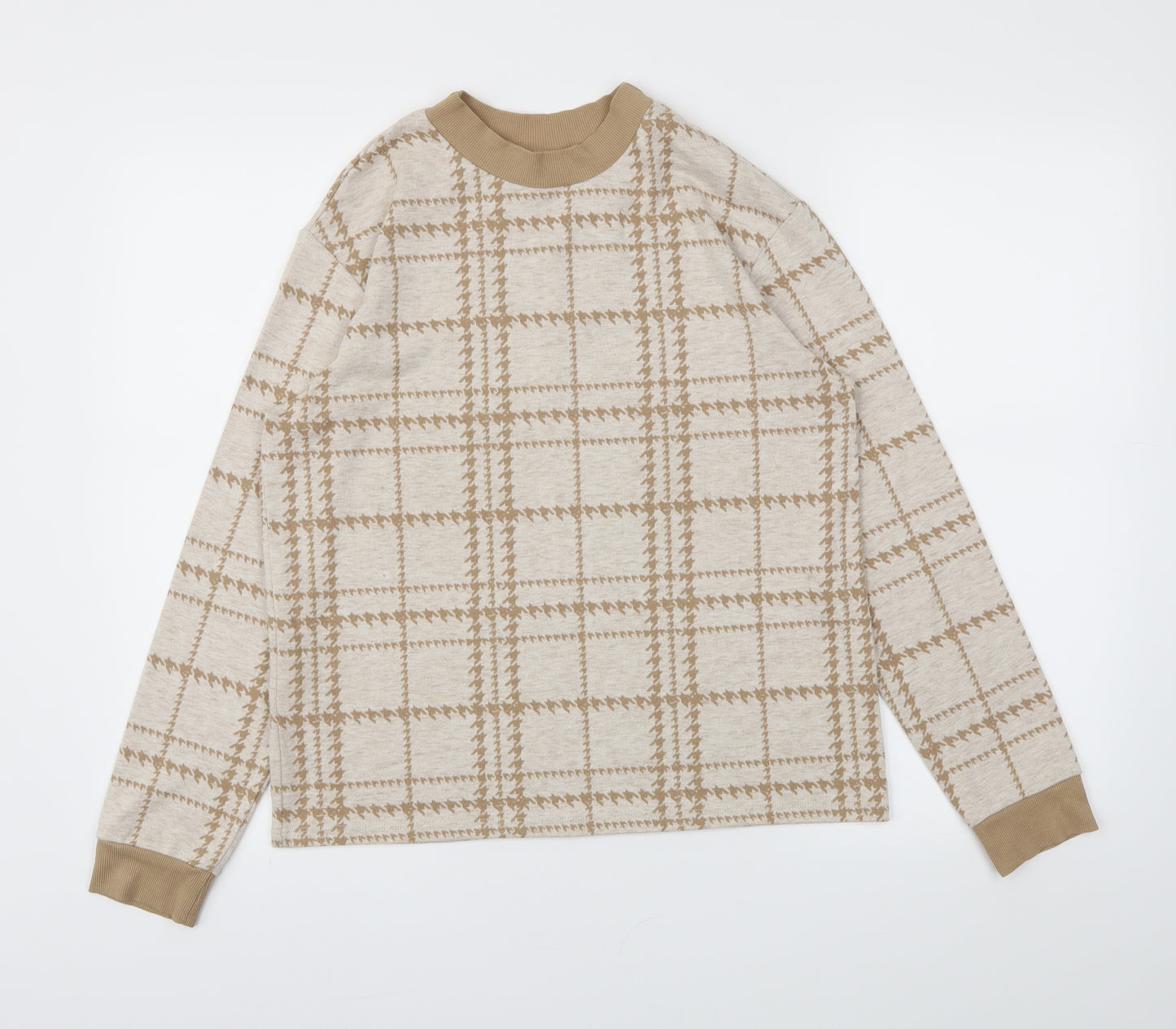 NEXT  Womens Brown Argyle/Diamond  Pullover Jumper Size 12