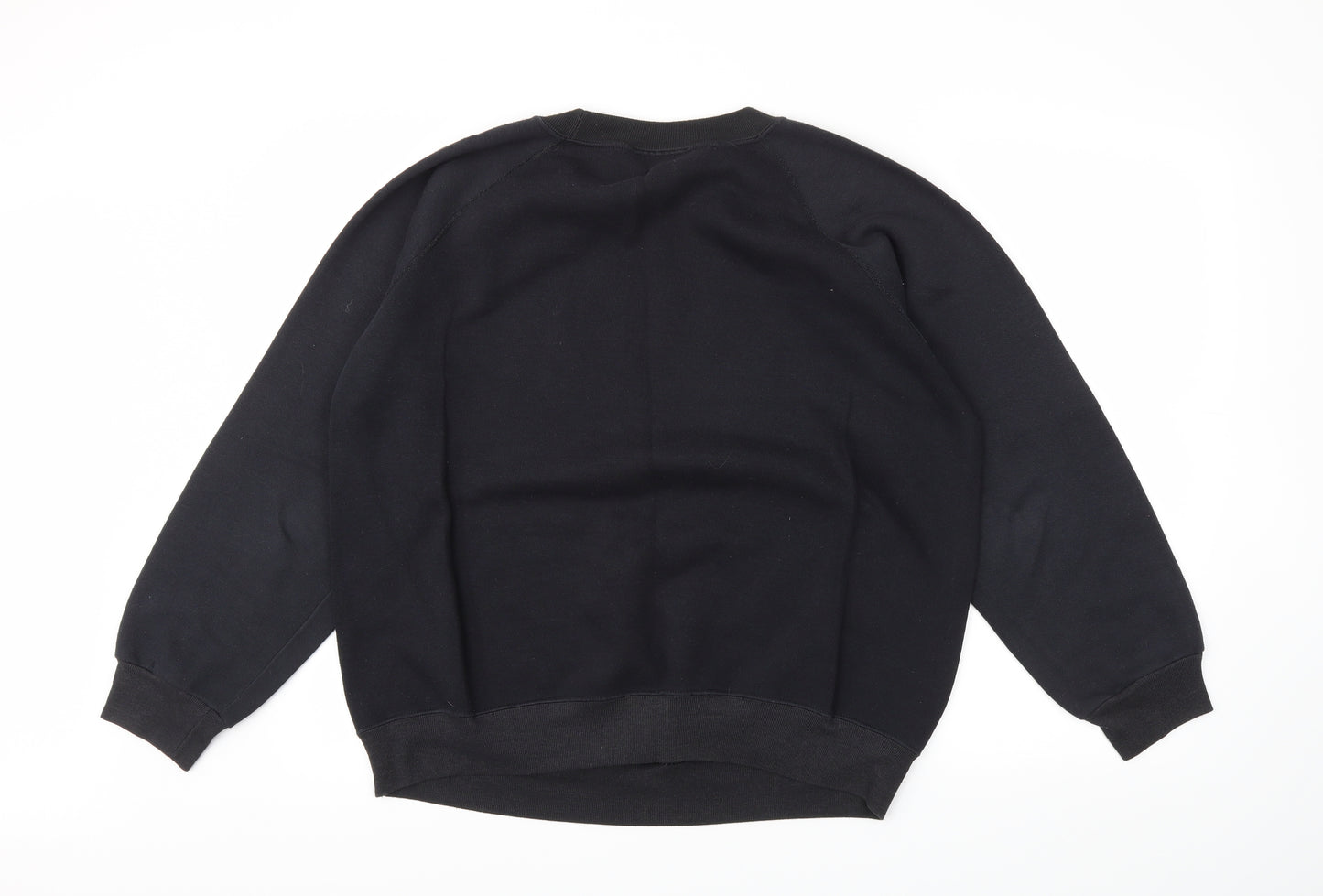 BALMOTAL Mens Black   Pullover Hoodie Size L