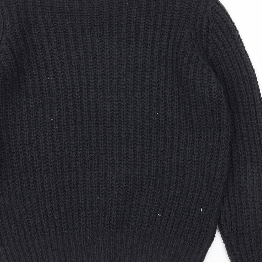 Saint Mens Blue   Pullover Hoodie Size M