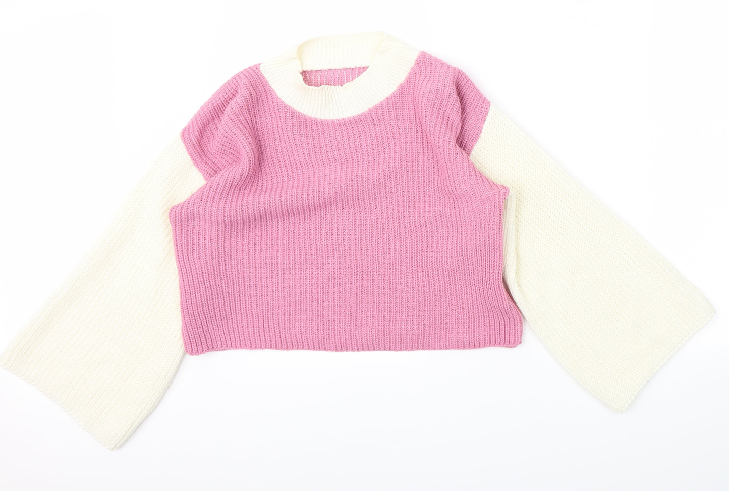 PREWORN  Womens Pink   Pullover Jumper Size M