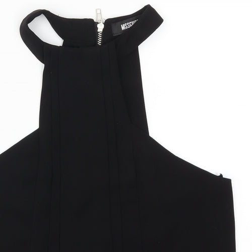 Missguidedb Womens Black   Basic Tank Size 8