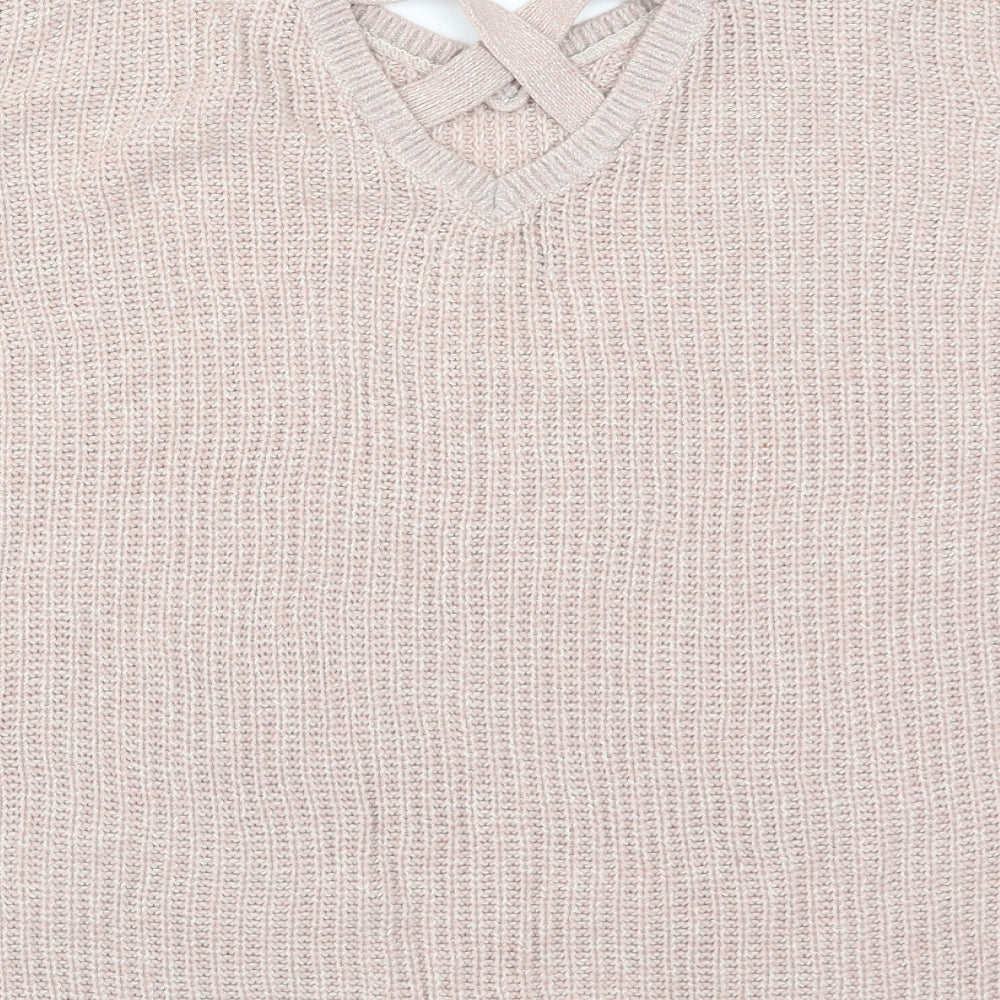 F&F Womens Pink   Pullover Jumper Size 14