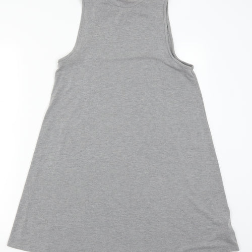 Topshop Womens Grey   A-Line  Size 10