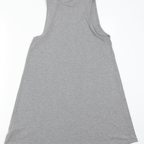 Topshop Womens Grey   A-Line  Size 10