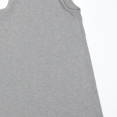 Topshop Womens Grey   A-Line  Size 10