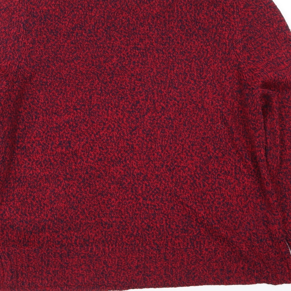 H&M Womens Red   Pullover Jumper Size XS