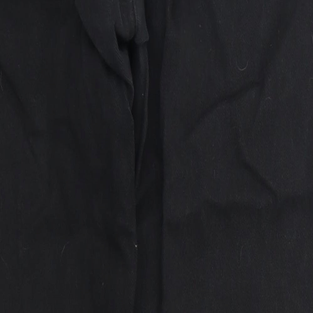 TU Mens Black  Denim Straight Jeans Size 34 L32 in