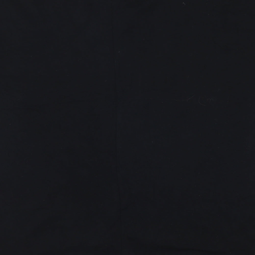 Peacocks Womens Black   Basic T-Shirt Size 10