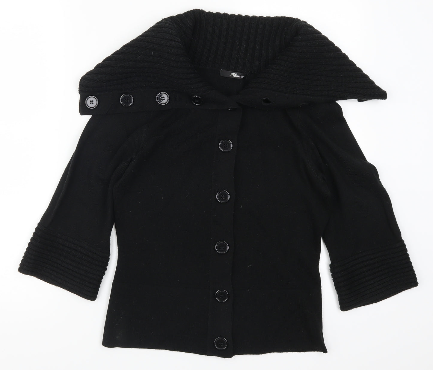 Jane Norman Womens Black   Cardigan Jumper Size 10