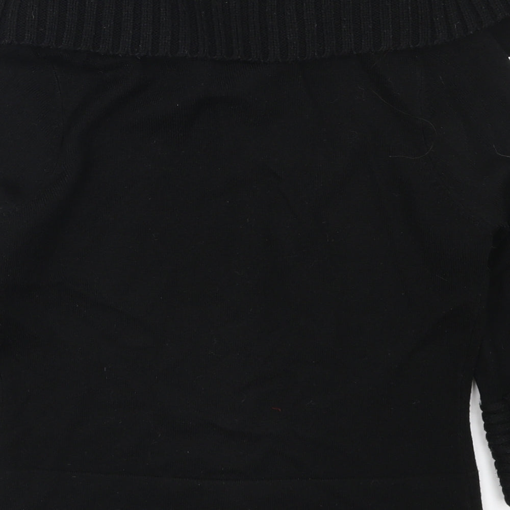 Jane Norman Womens Black   Cardigan Jumper Size 10