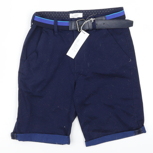 Lola Maverick Boys Blue   Bermuda Shorts Size 11 Years