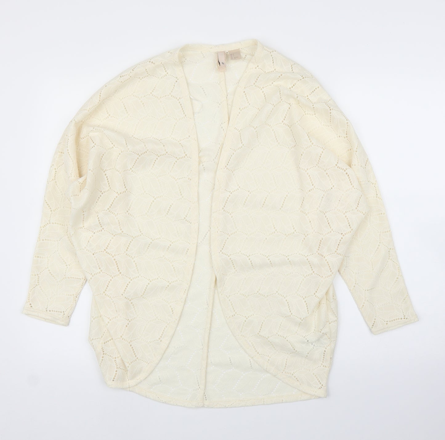 H&M Womens Ivory   Cardigan Jumper Size S