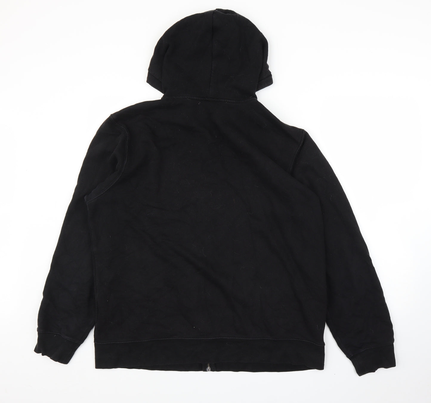 H&M Mens Black   Full Zip Hoodie Size XL