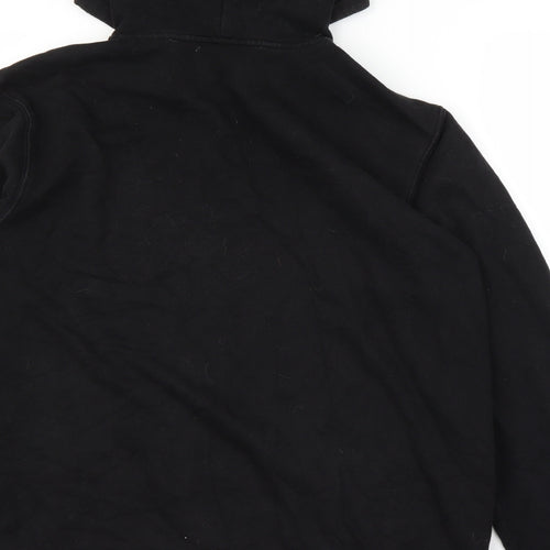 H&M Mens Black   Full Zip Hoodie Size XL