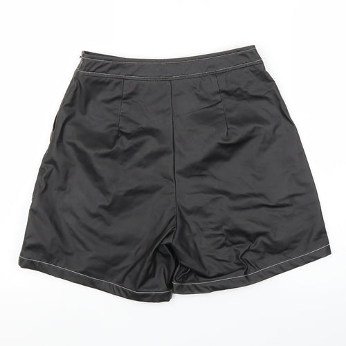 PRETTYLITTLETHING Womens Black   Sailor Shorts Size 8