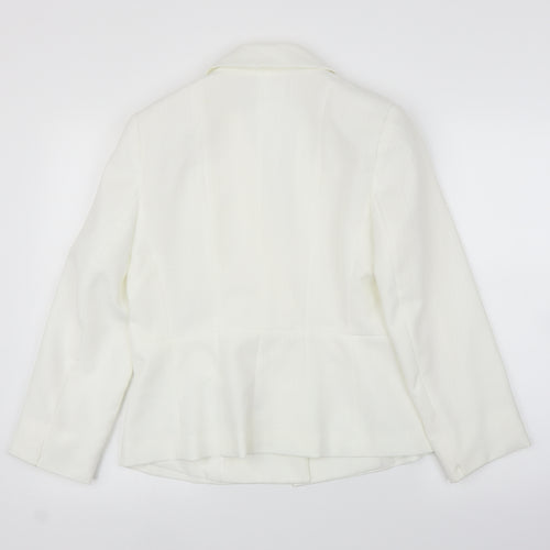 Evie Womens White   Cardigan Jumper Size 14  - Jacket