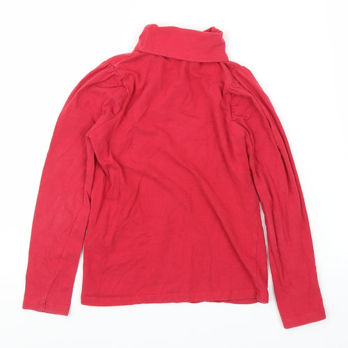 TU Girls Red   Basic T-Shirt Size 5 Years