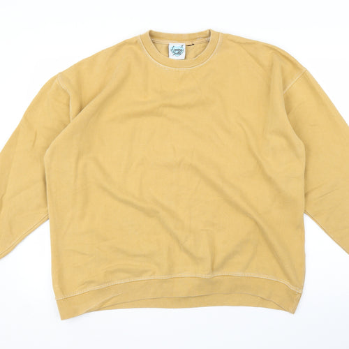 Loving Youth Womens Beige   Pullover Jumper Size XL