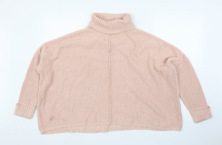 Wallis Womens Pink   Pullover Jumper Size 14