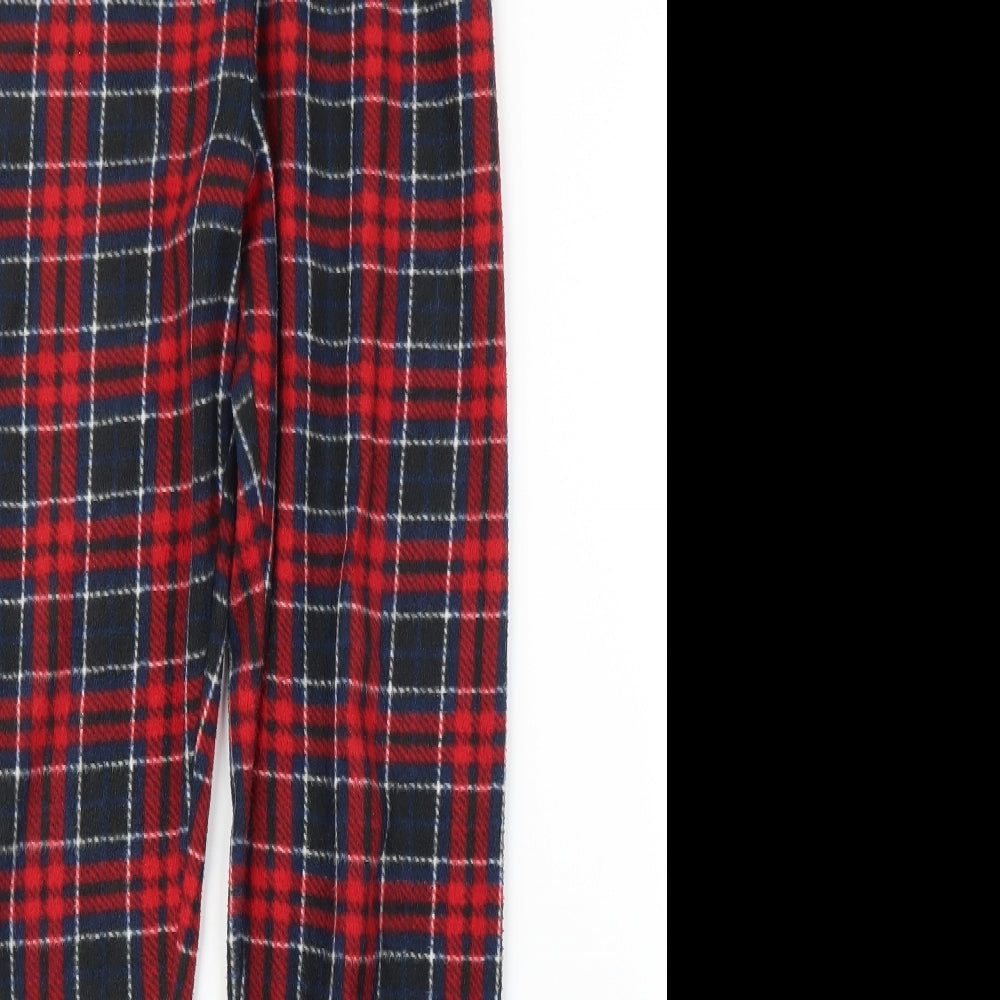 Primark Boys Red Plaid   Pyjama Pants Size 13 Years