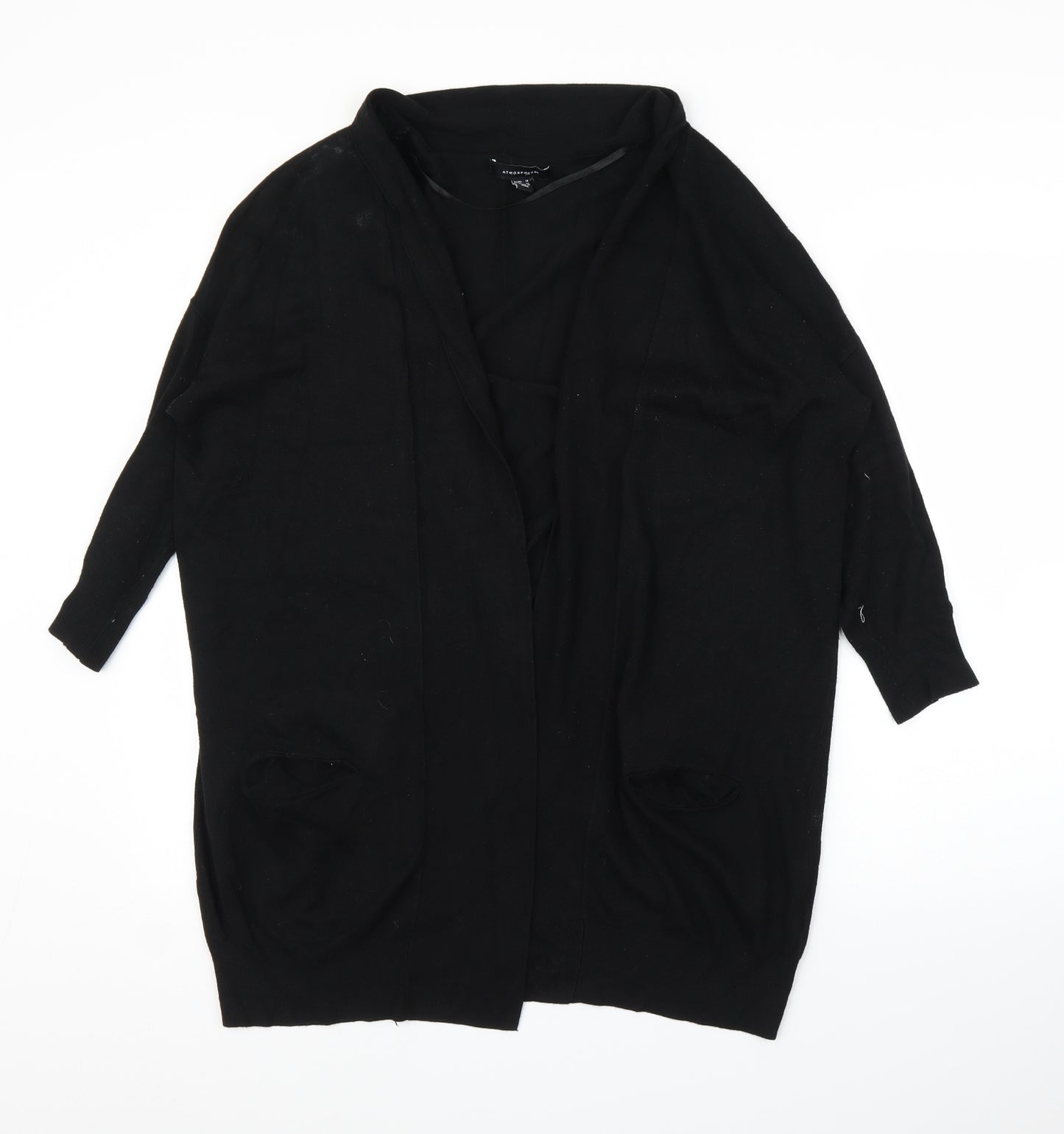 Primark Womens Black   Cardigan Jumper Size 10