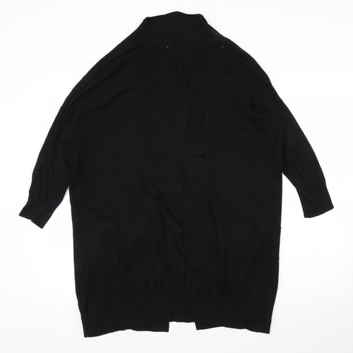 Primark Womens Black   Cardigan Jumper Size 10