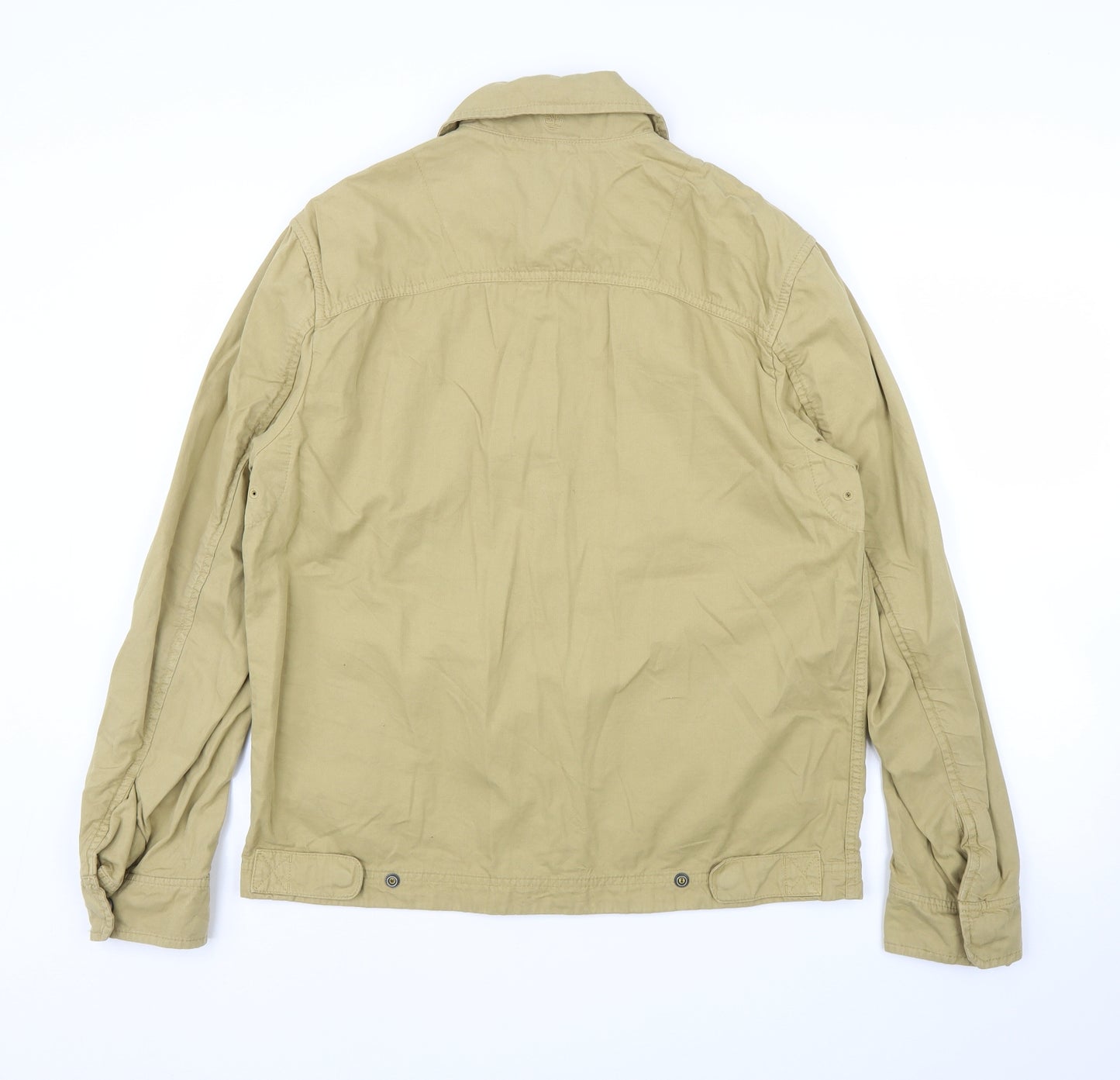 Timberland Mens Beige   Biker Jacket Size M