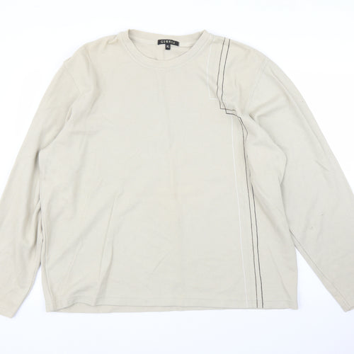George Mens Beige   Pullover Jumper Size XL