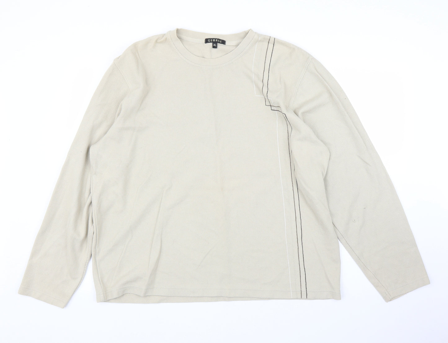 George Mens Beige   Pullover Jumper Size XL