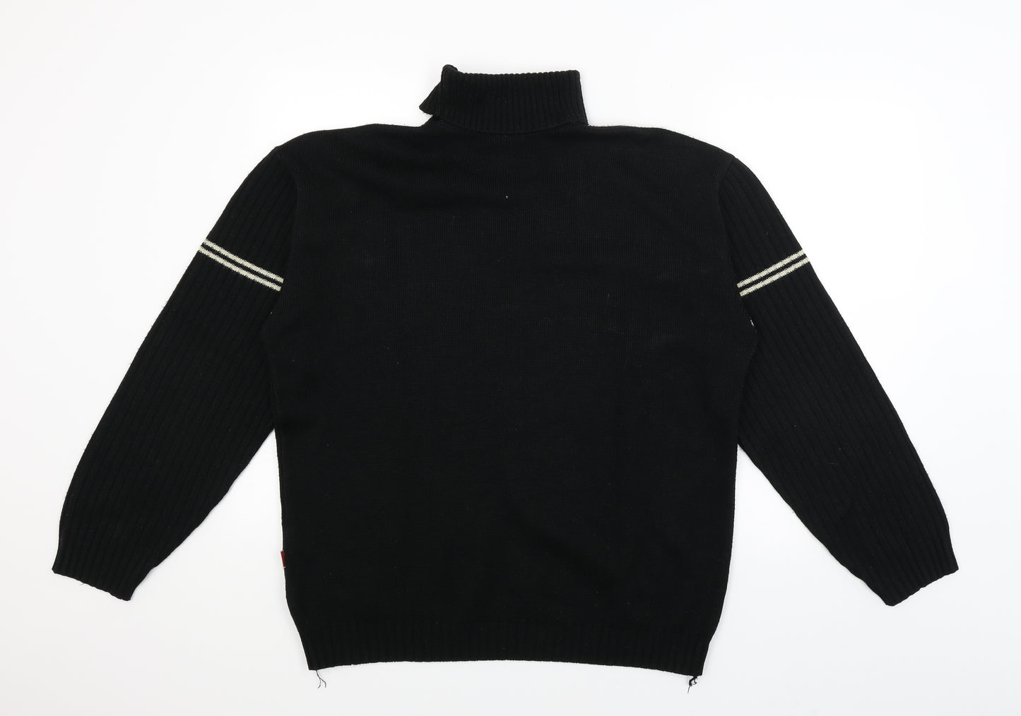 Max Poll Mens Black   Pullover Jumper Size XL