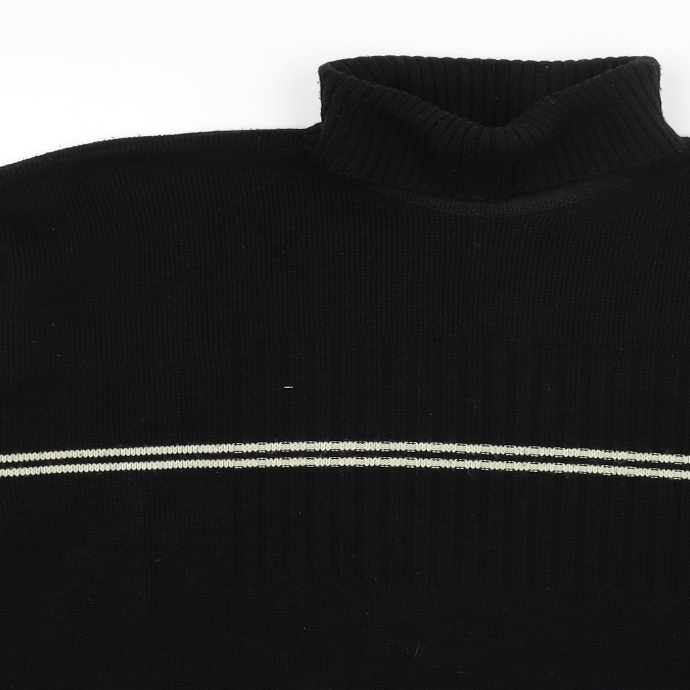 Max Poll Mens Black   Pullover Jumper Size XL