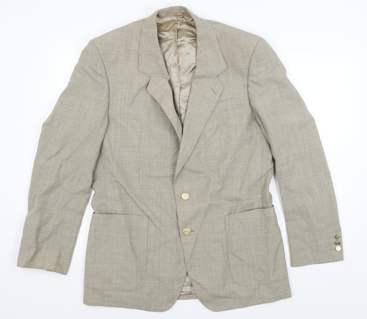 Beatties Mens Brown Jacket Blazer Size L