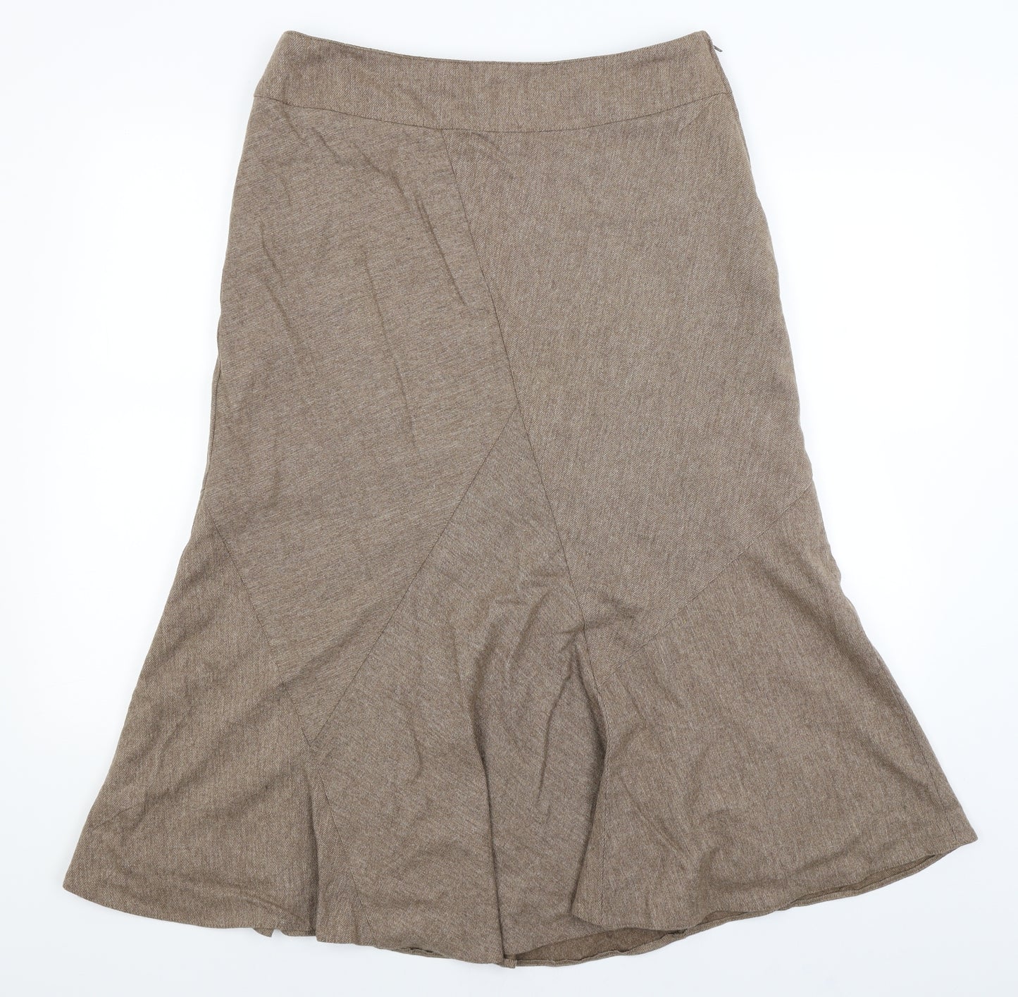 Autograph Womens Brown   A-Line Skirt Size 14