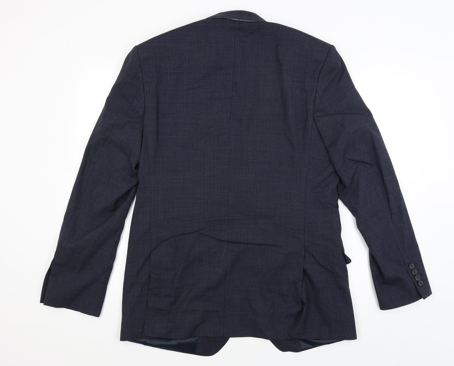 M&S Mens Blue   Jacket Blazer Size M