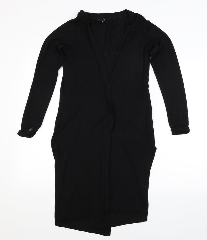 New Look Womens Black   Wrap Jumper Size 10