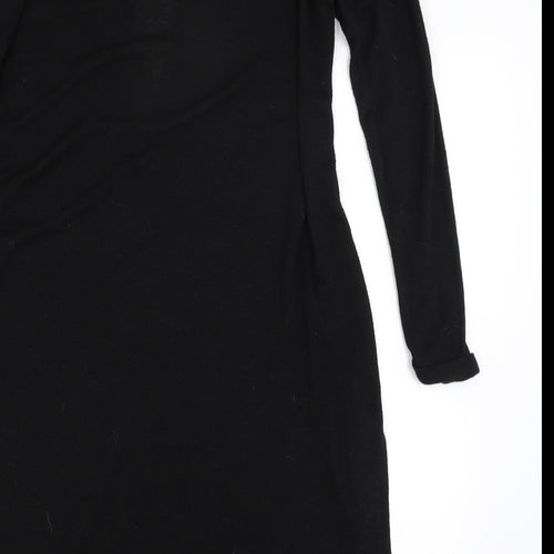 New Look Womens Black   Wrap Jumper Size 10
