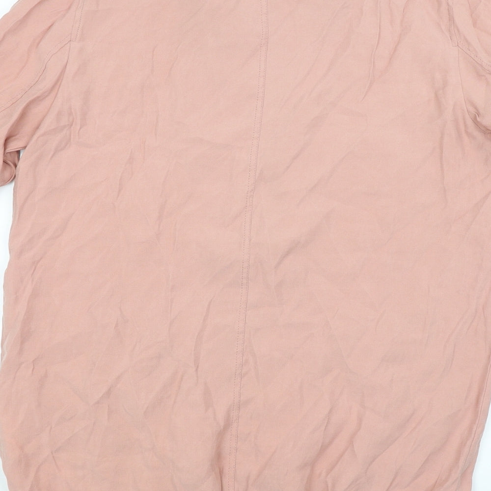 Bershka Womens Pink   Jacket  Size M