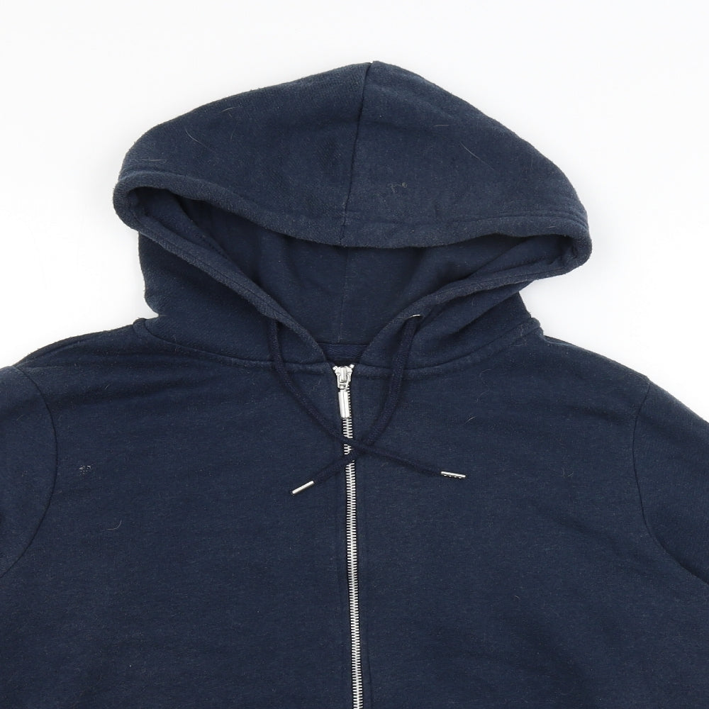 Primark Womens Blue   Full Zip Hoodie Size 16