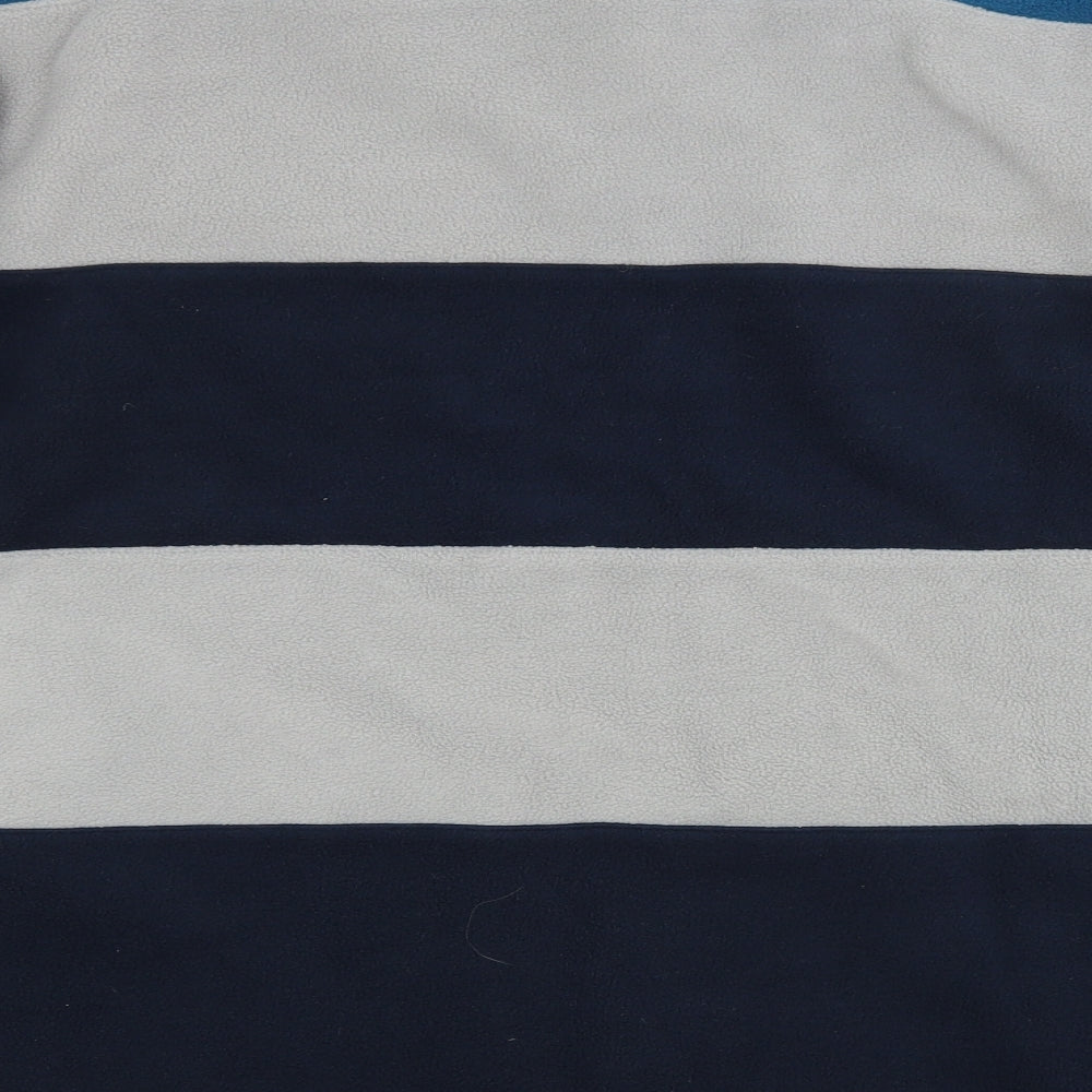 Guinness Mens Blue Striped  Pullover Jumper Size 2XL
