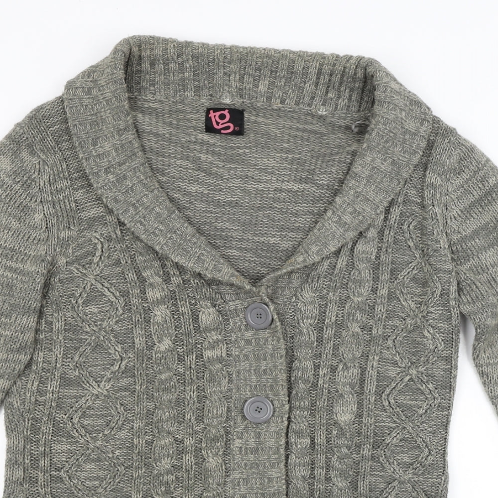 TG Womens Green   Cardigan Jumper Size 16