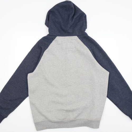 Saltrock Mens Blue   Full Zip Hoodie Size 2XL