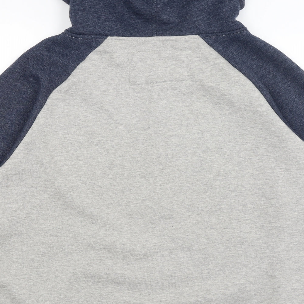 Saltrock Mens Blue   Full Zip Hoodie Size 2XL