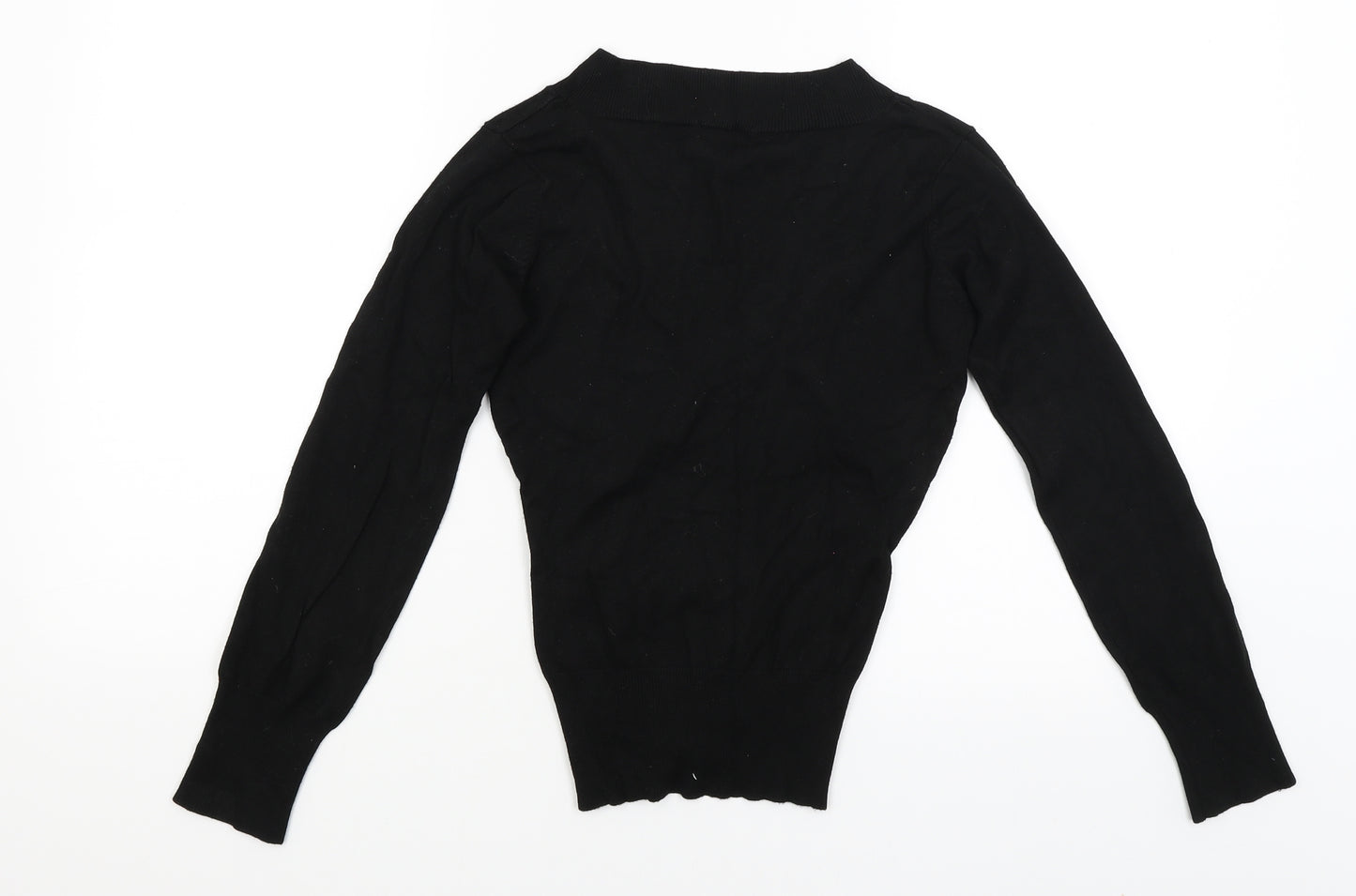 Florence and Fred Womens Black   Basic T-Shirt Size 8