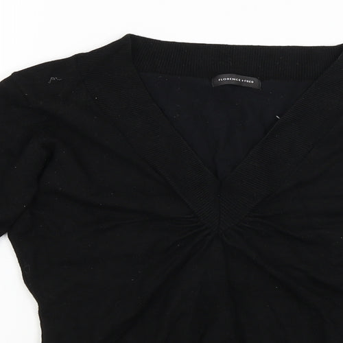 Florence and Fred Womens Black   Basic T-Shirt Size 8