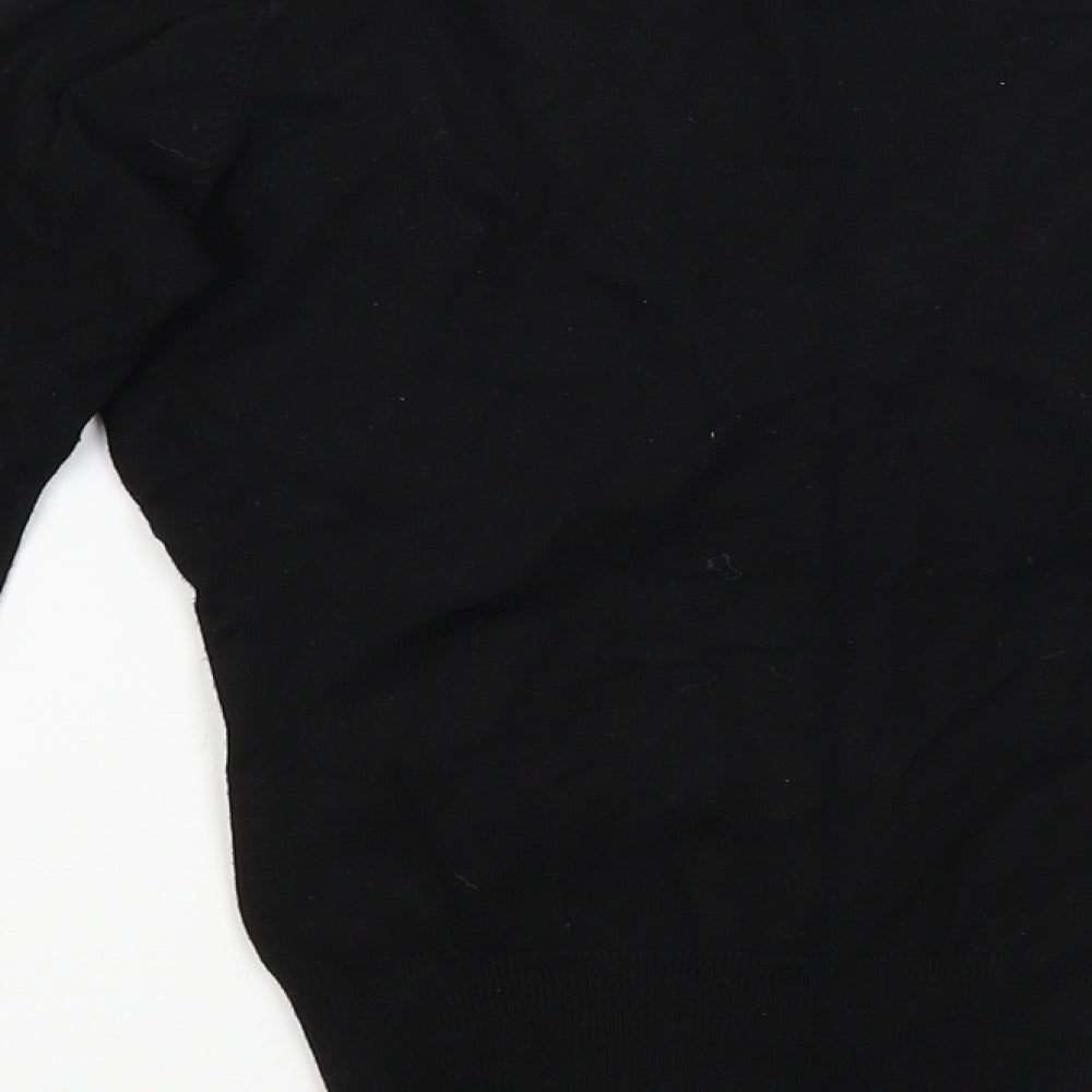 Florence and Fred Womens Black   Basic T-Shirt Size 8