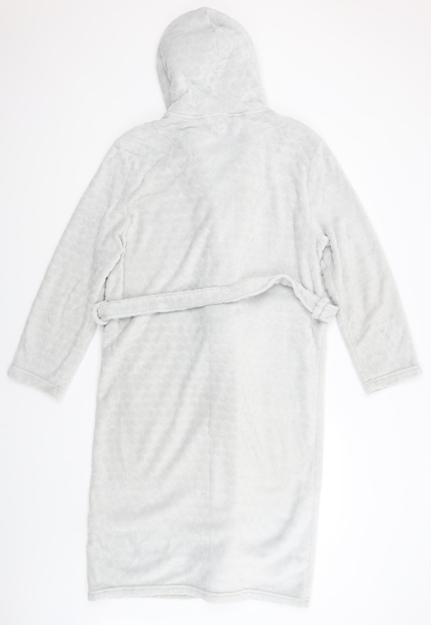 Topshop Womens Grey Solid  Kimono Robe Size M