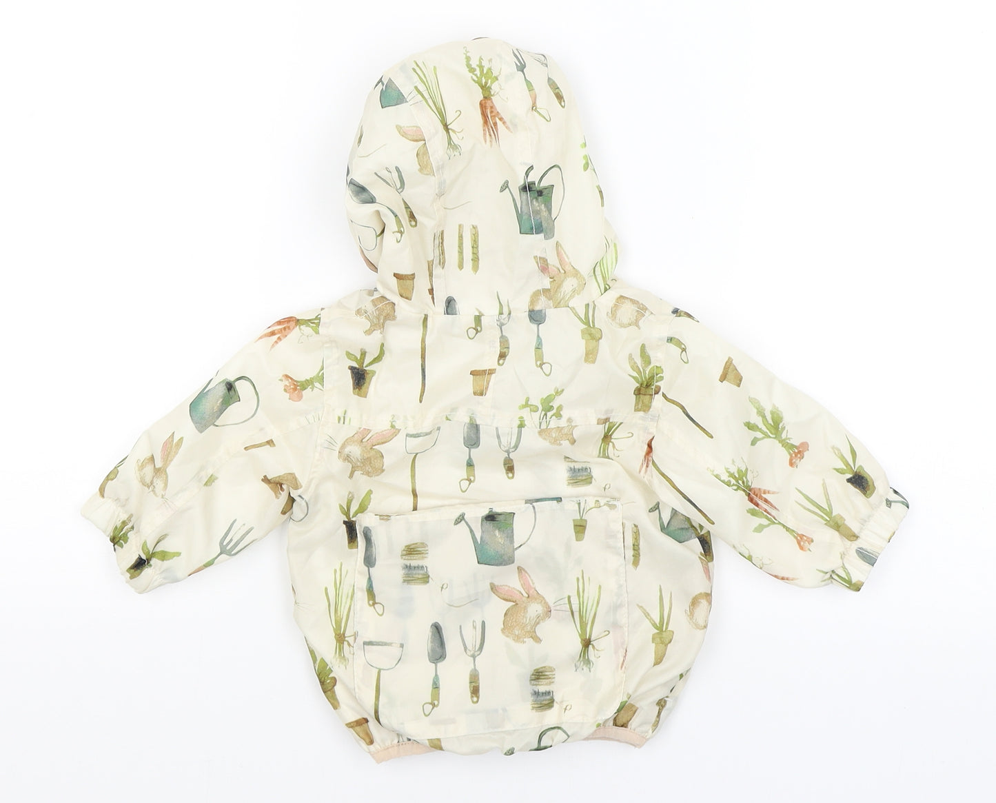 NEXT Baby Ivory   Rain Coat Coat Size 3-6 Months  - Gardening
