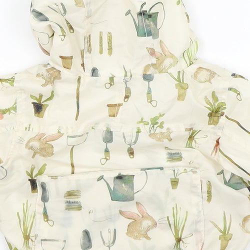 NEXT Baby Ivory   Rain Coat Coat Size 3-6 Months  - Gardening